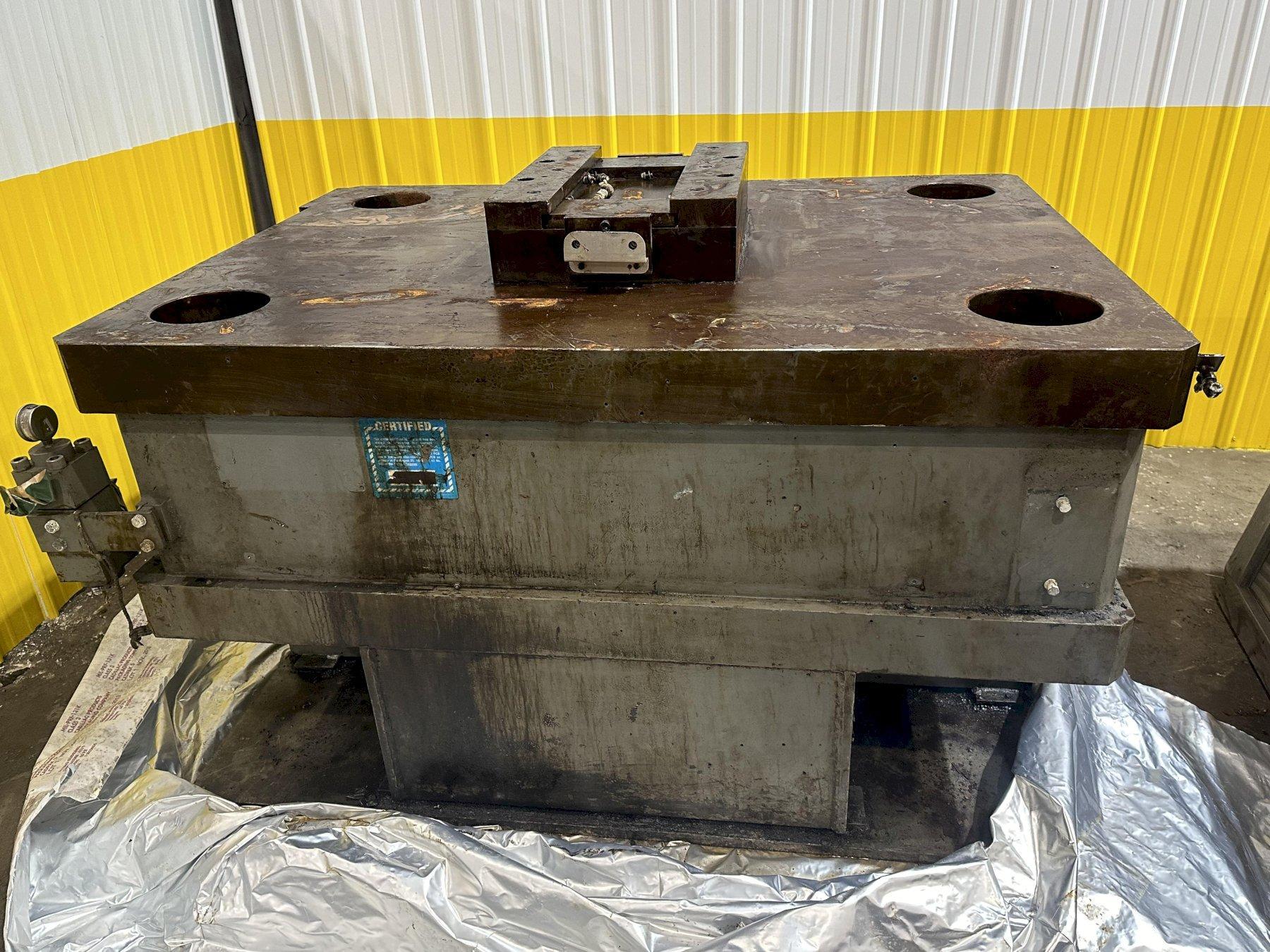 National Swage Machine 500 Ton Nameplate