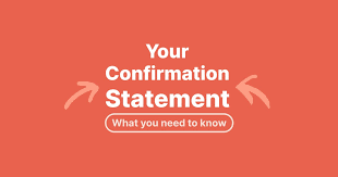 Confirmation Statement Online