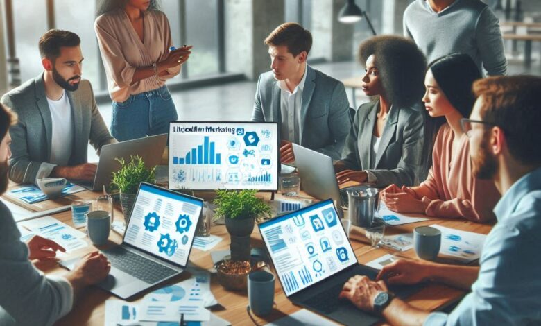 LinkedIn Ads and Organic Marketing