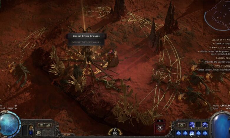 Efficient Ritual Farming Strategies in POE 2