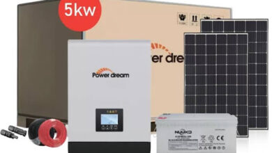Off grid solar kit power remote telecommunications hub in Argentina
