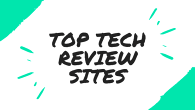Tech Review Sites