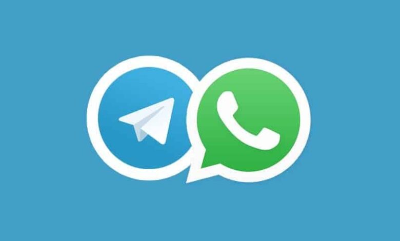 telegram and whatsapp