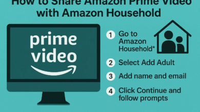 How to Share Amazon Prime Video with Amazon Household