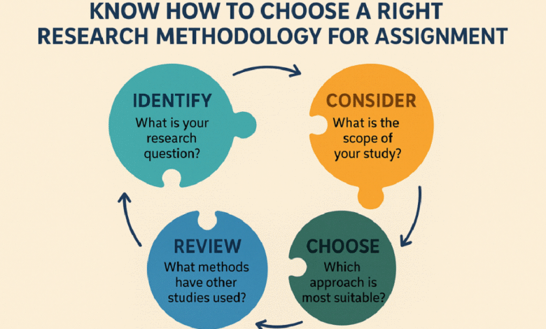 Know How To Choose a Right Research Methodology for Assignment