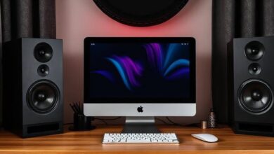 Computer with Speakers