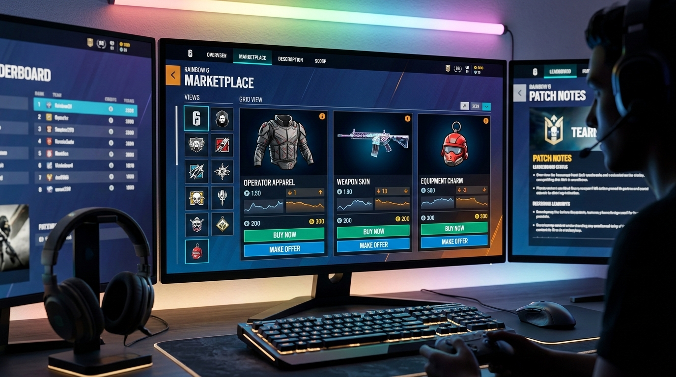 Rainbow 6 Marketplace